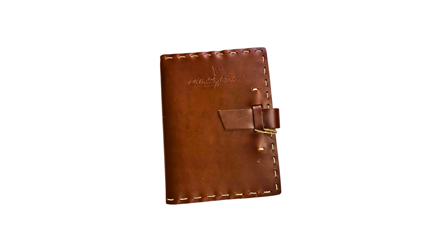 Hand Stitched Leather Journal by Rustico