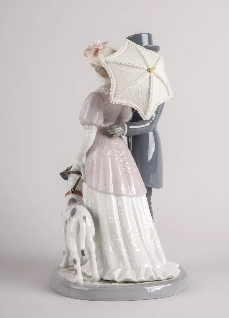 A Romantic Stroll Figurine