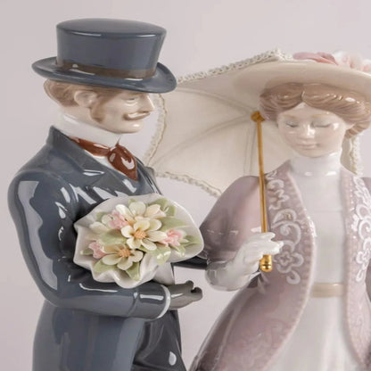 A Romantic Stroll Figurine