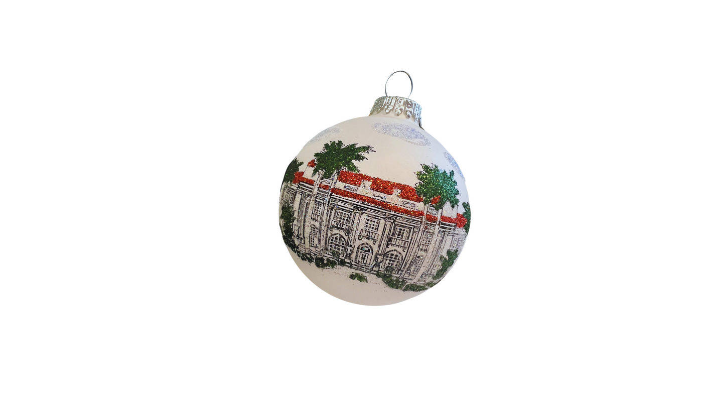 Hand-painted Whitehall Christmas Ornament