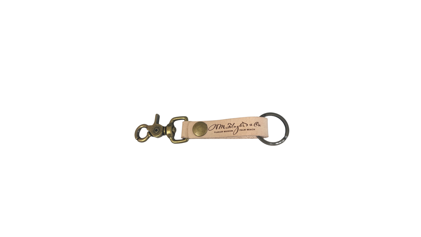 Leather Loop Keychain by Rustico – H.M. Flagler & Co