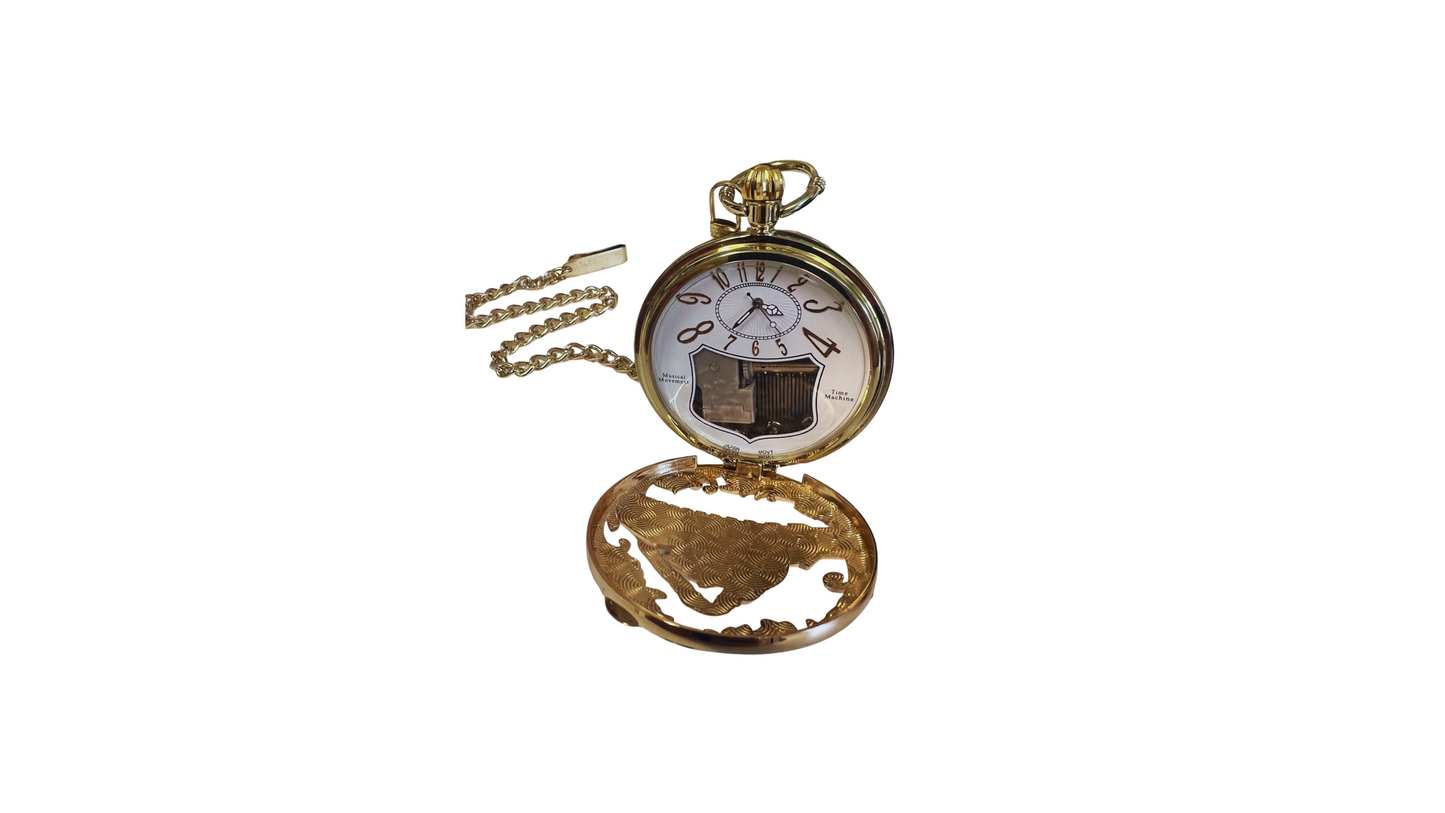Gilded Age Pocket Watch and Music Box