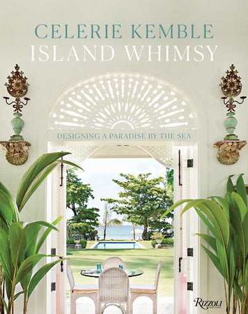 Cover of book depicting a view of a backyard pool looking beyond to the ocean