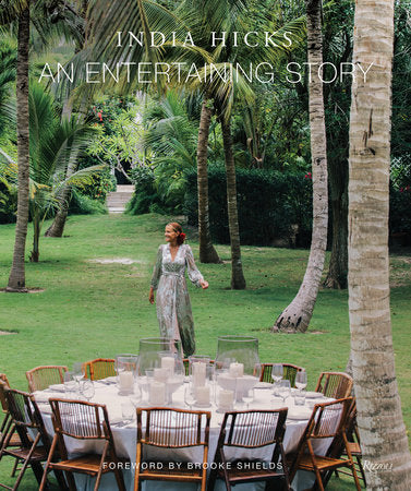 Cover depicting a luncheon in palm trees 