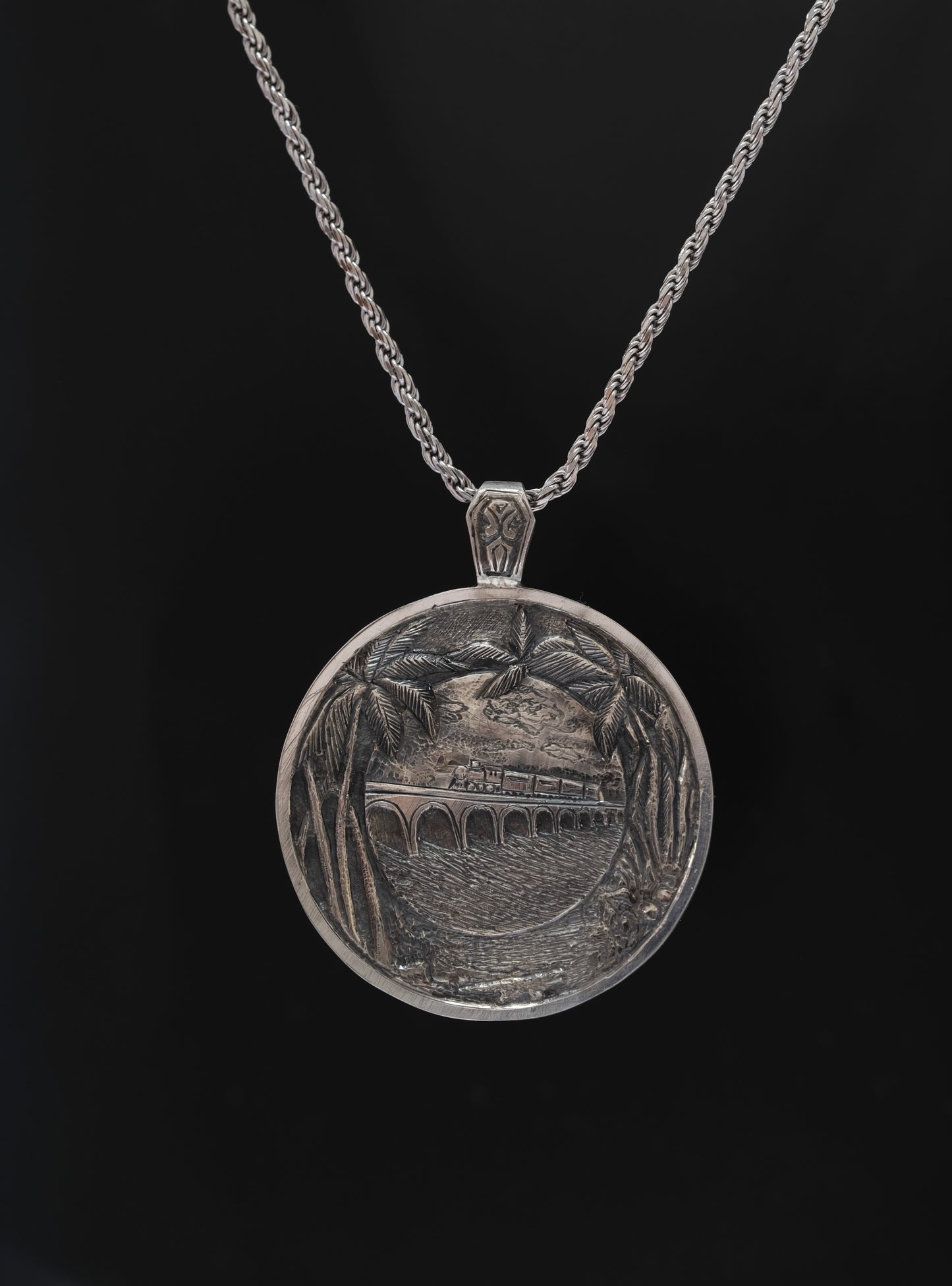 Key West Sterling Silver Medallion
